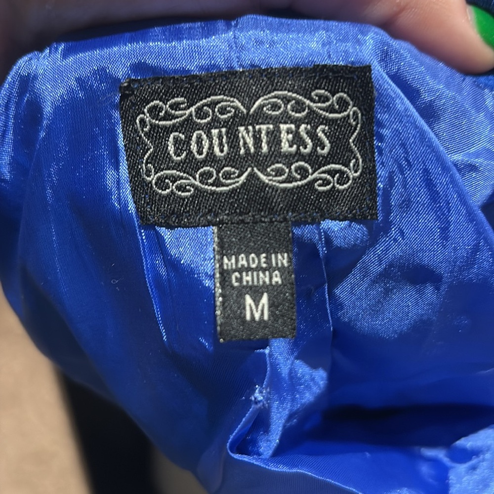 Countess blue blazer size medium - Picture 10 of 11